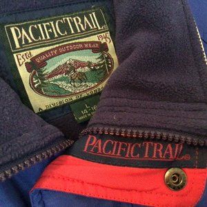 Pacific Trail a Division of London Fog - Blue, Boy's Fleece Lined Winter Jacket